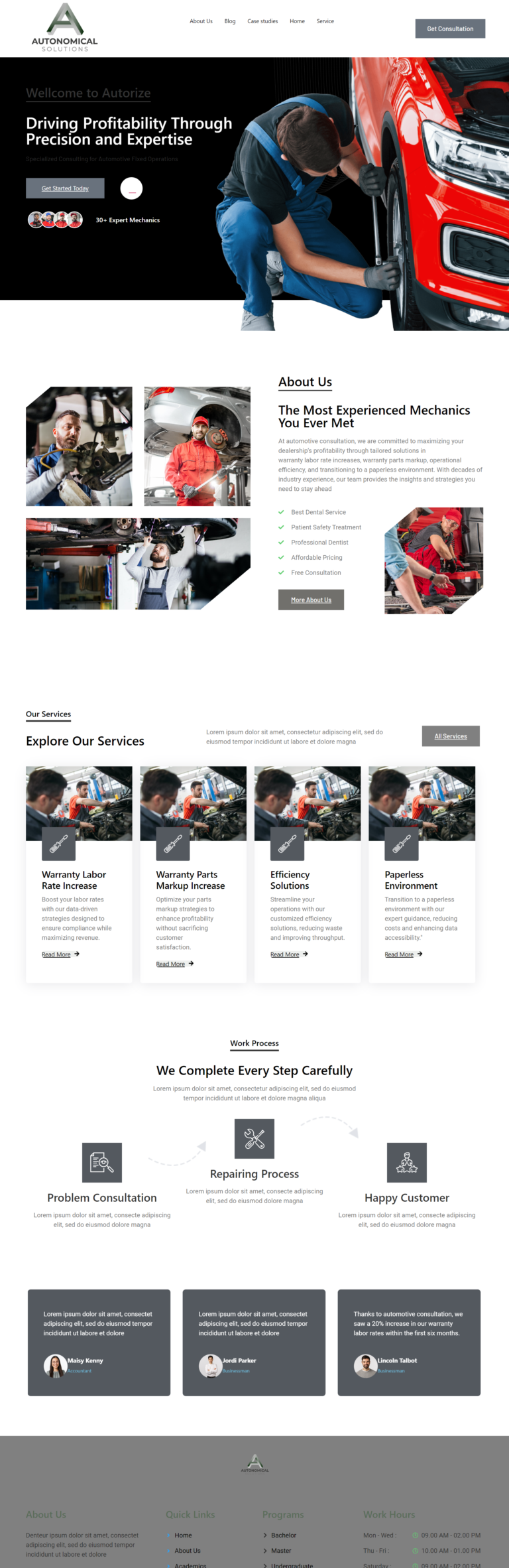 Successful web development project by Dev Dexterous