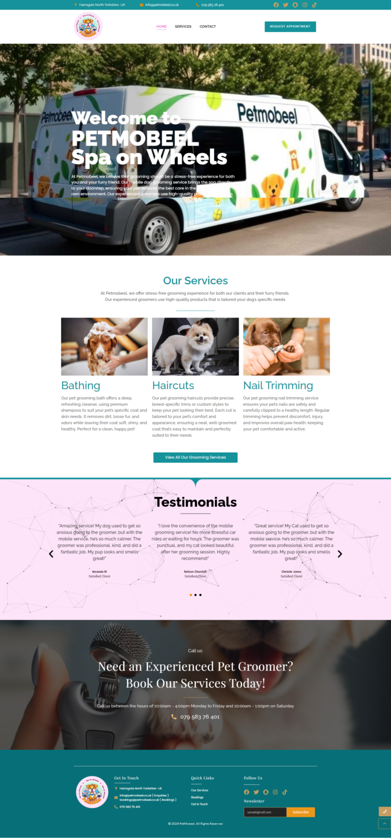 Successful web development project by Dev Dexterous