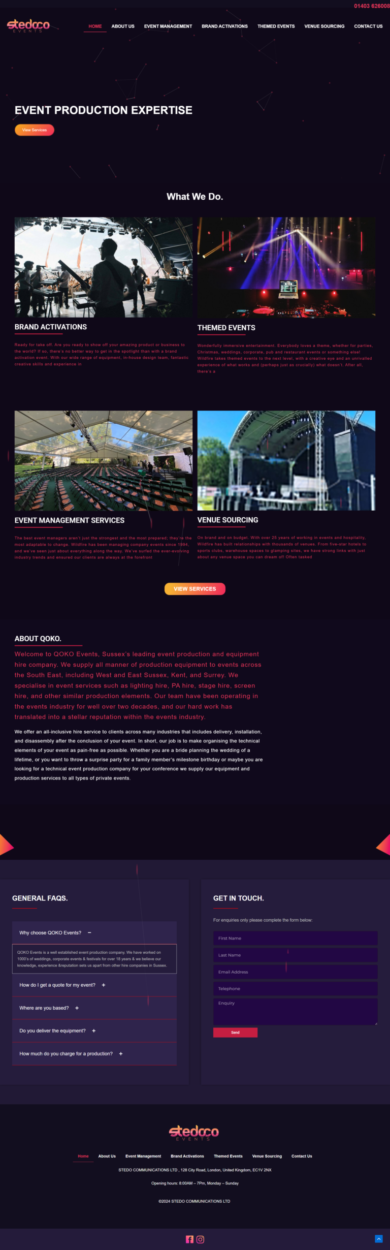Successful web development project by Dev Dexterous