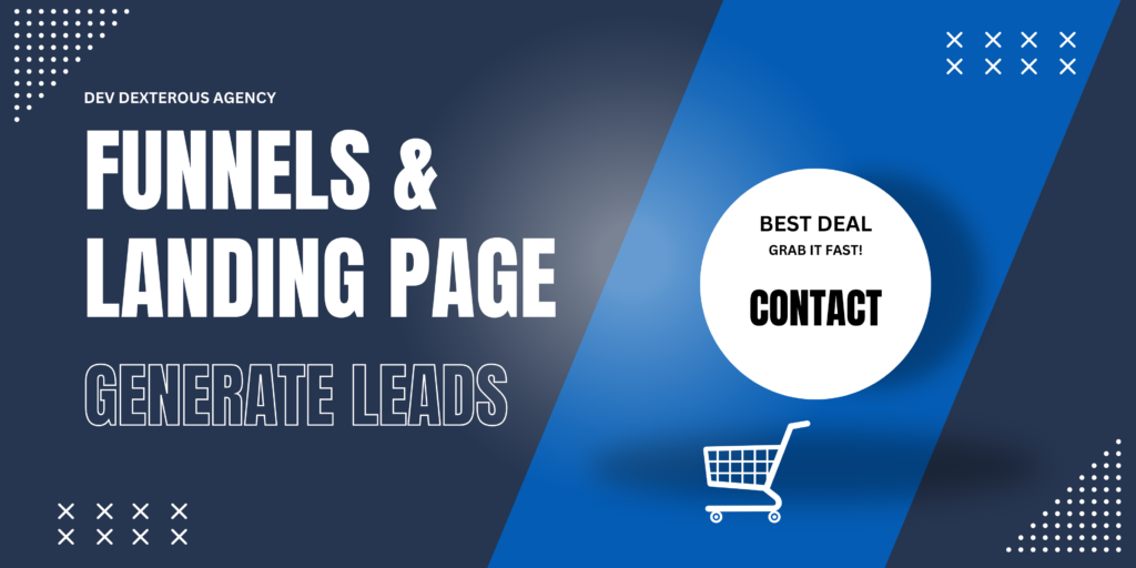 Funnels & Landing Pages ( Contact First )